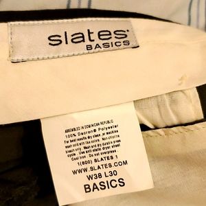 Slates 38wX30in dress pants